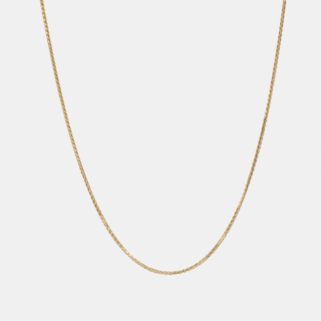 Figaro 3X1 2.5mm (Solid Gold) Chain