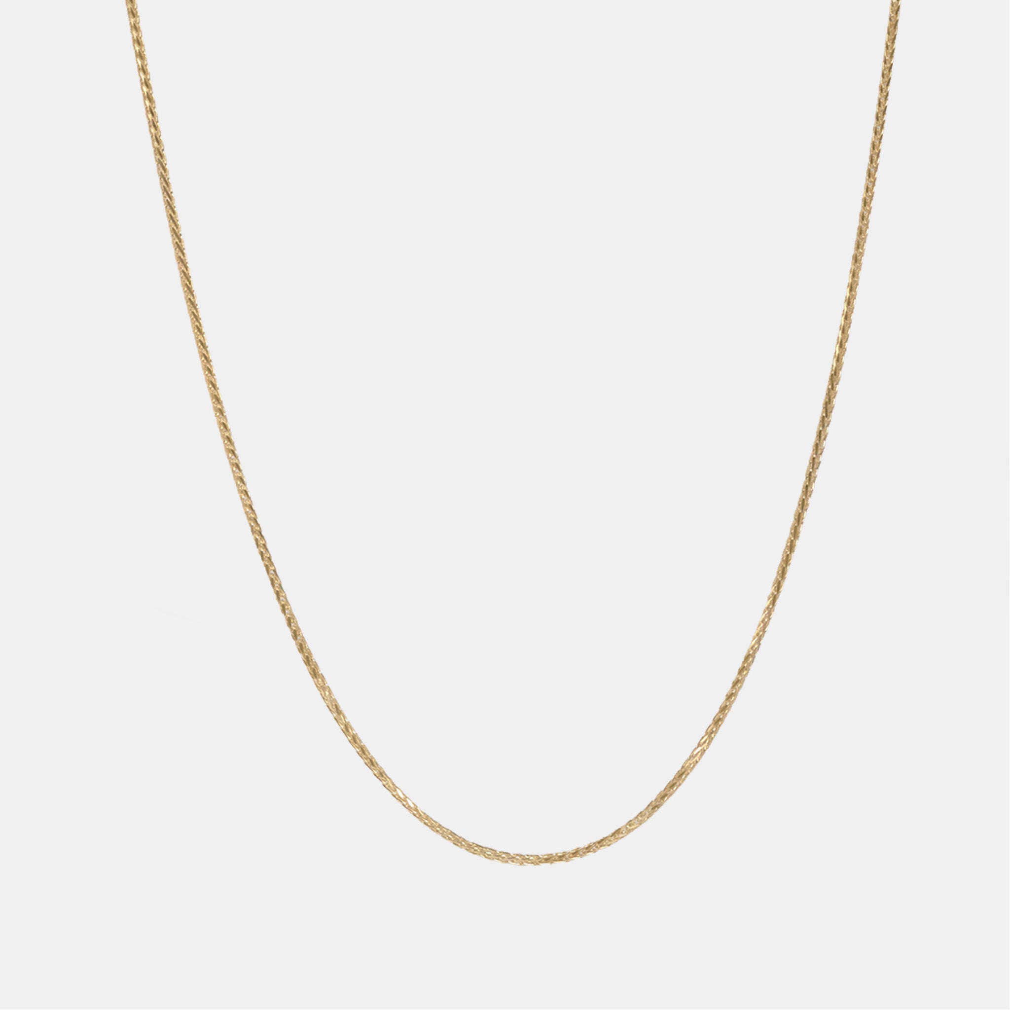 Figaro 3X1 2.5mm (Solid Gold) Chain