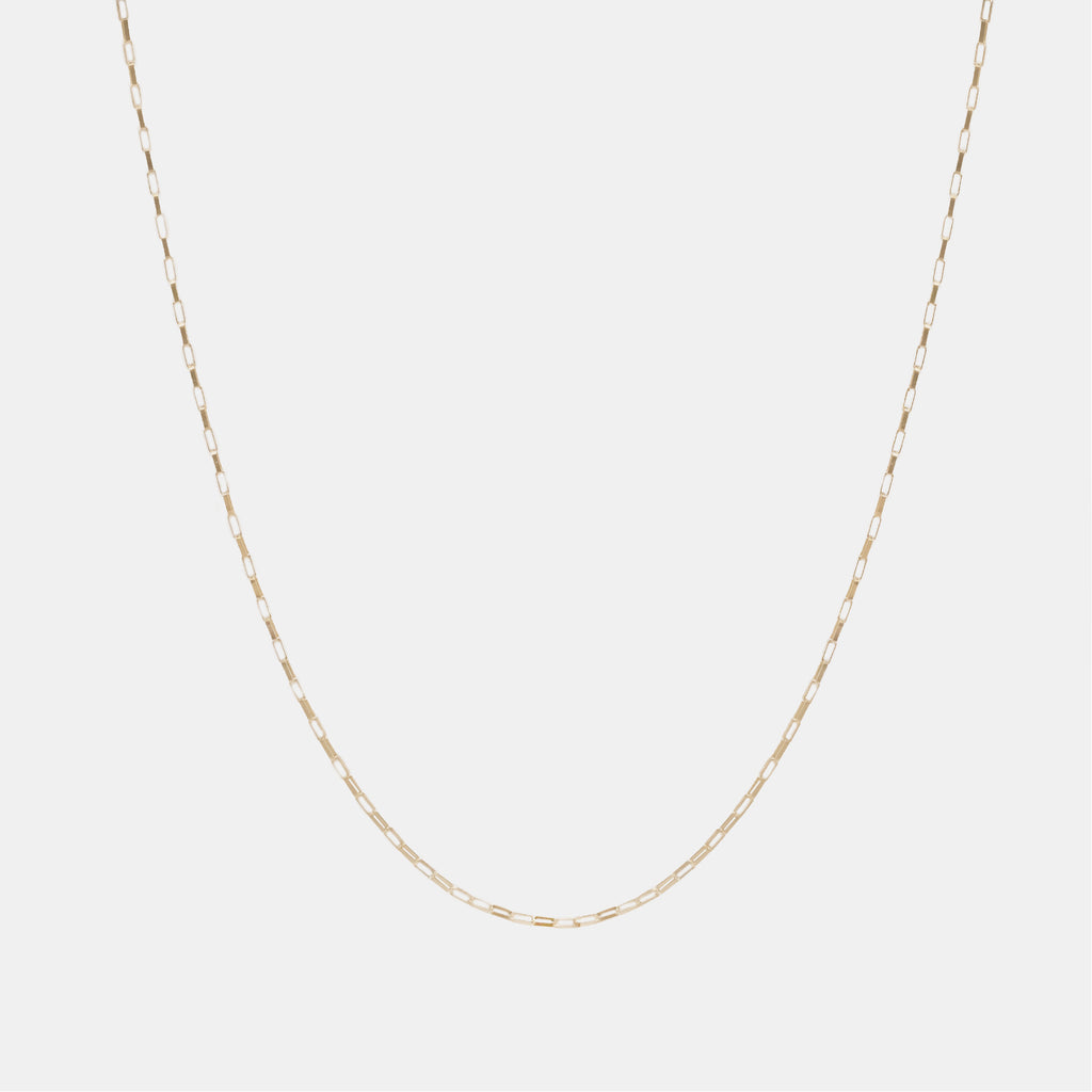 Figaro 3X1 2.5mm (Solid Gold) Chain