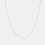 Figaro 3X1 2.5mm (Solid Gold) Chain
