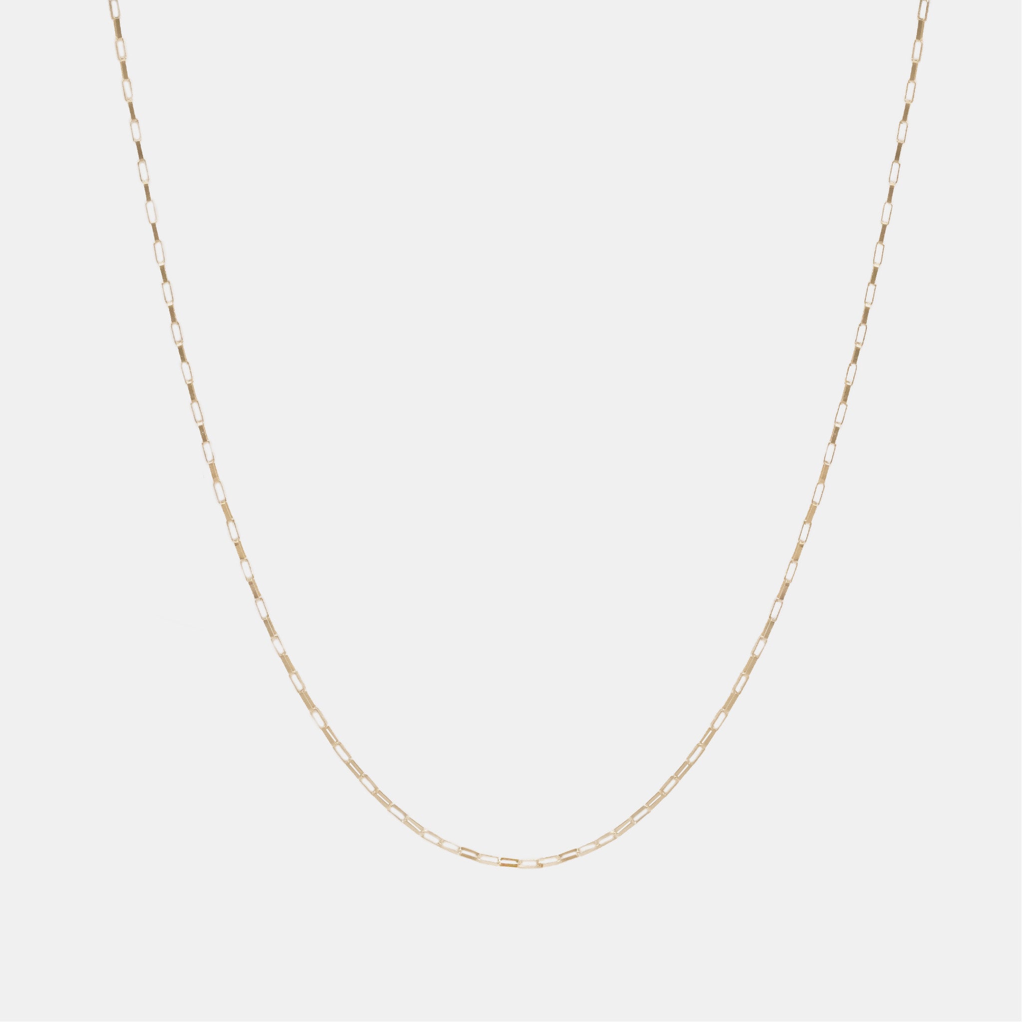 Figaro 3X1 2.5mm (Solid Gold) Chain