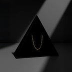 Figaro 3X1 2.5mm (Solid Gold) Chain
