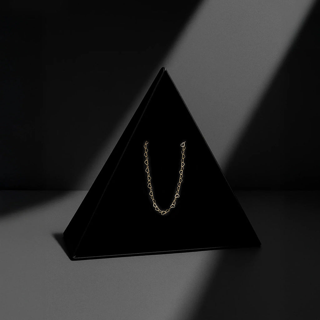 Figaro 3X1 2.5mm (Solid Gold) Chain