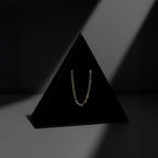 Figaro 3X1 2.5mm (Solid Gold) Chain