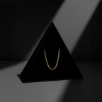 Figaro 3X1 2.5mm (Solid Gold) Chain