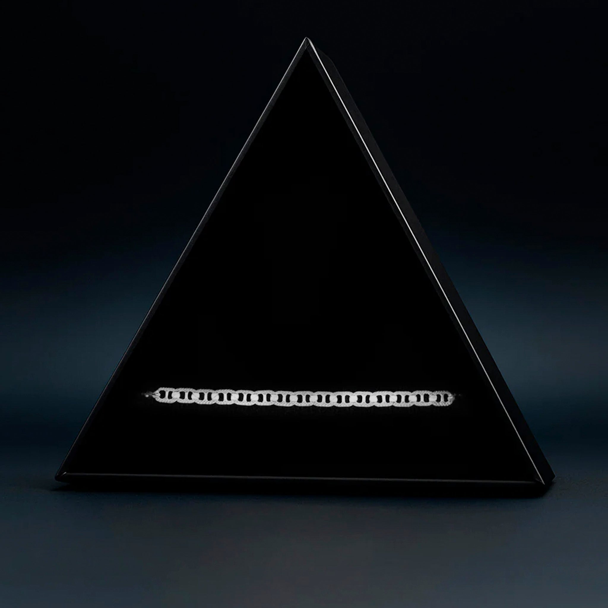 Danish Hammered Anchor 4mm (Silver) Bracelet