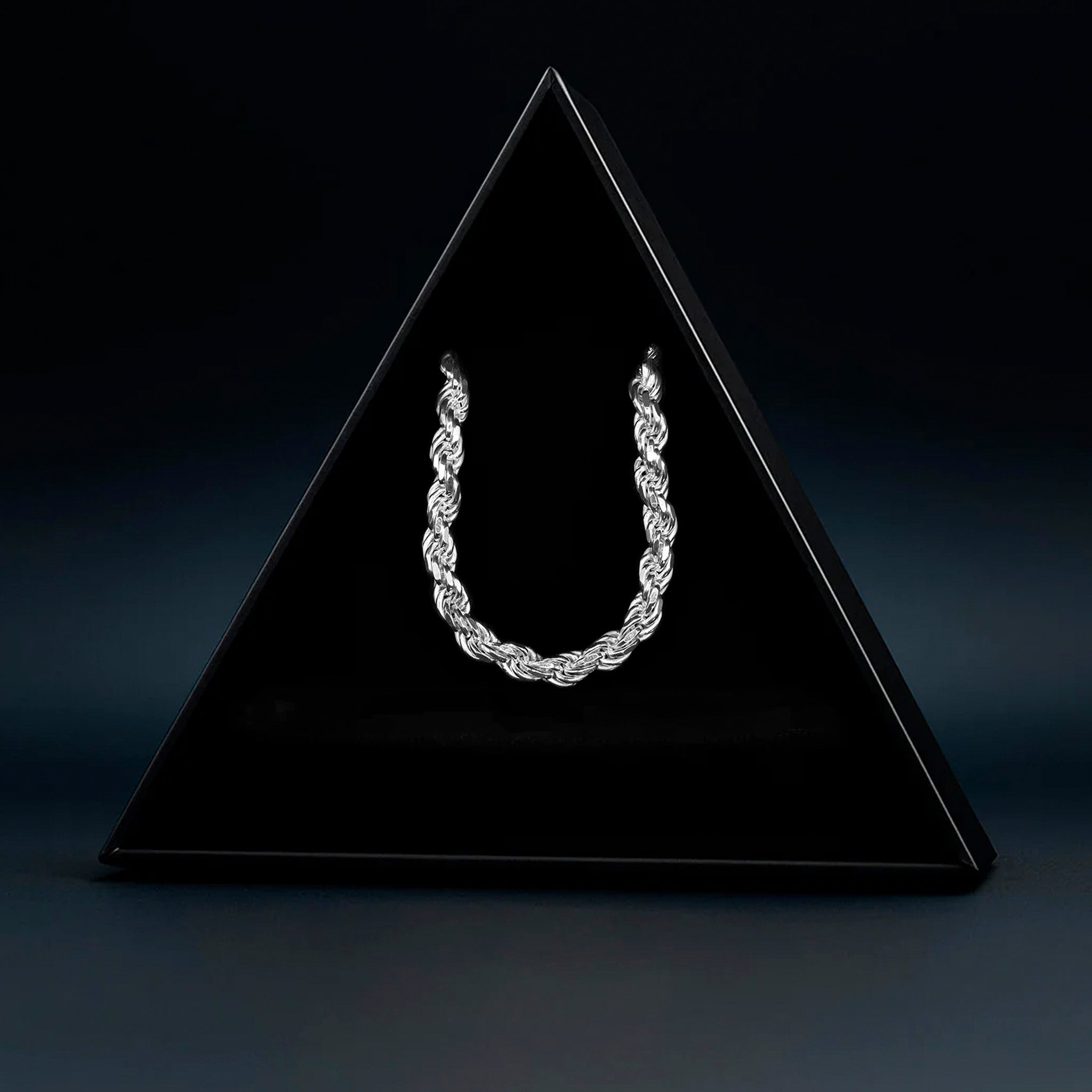 Rope 5mm (Silver) Chain