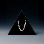 Double Rhombus Zegrinada 5mm (Silver) Chain