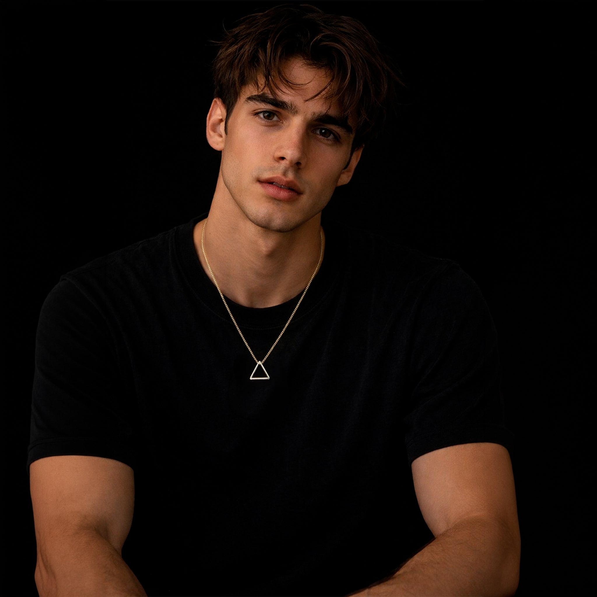 Capella 2cm (Solid Gold) Pendant