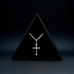 Rope Cross (Silver) Necklace