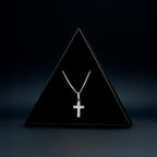 Latin Cross (Silver) Necklace