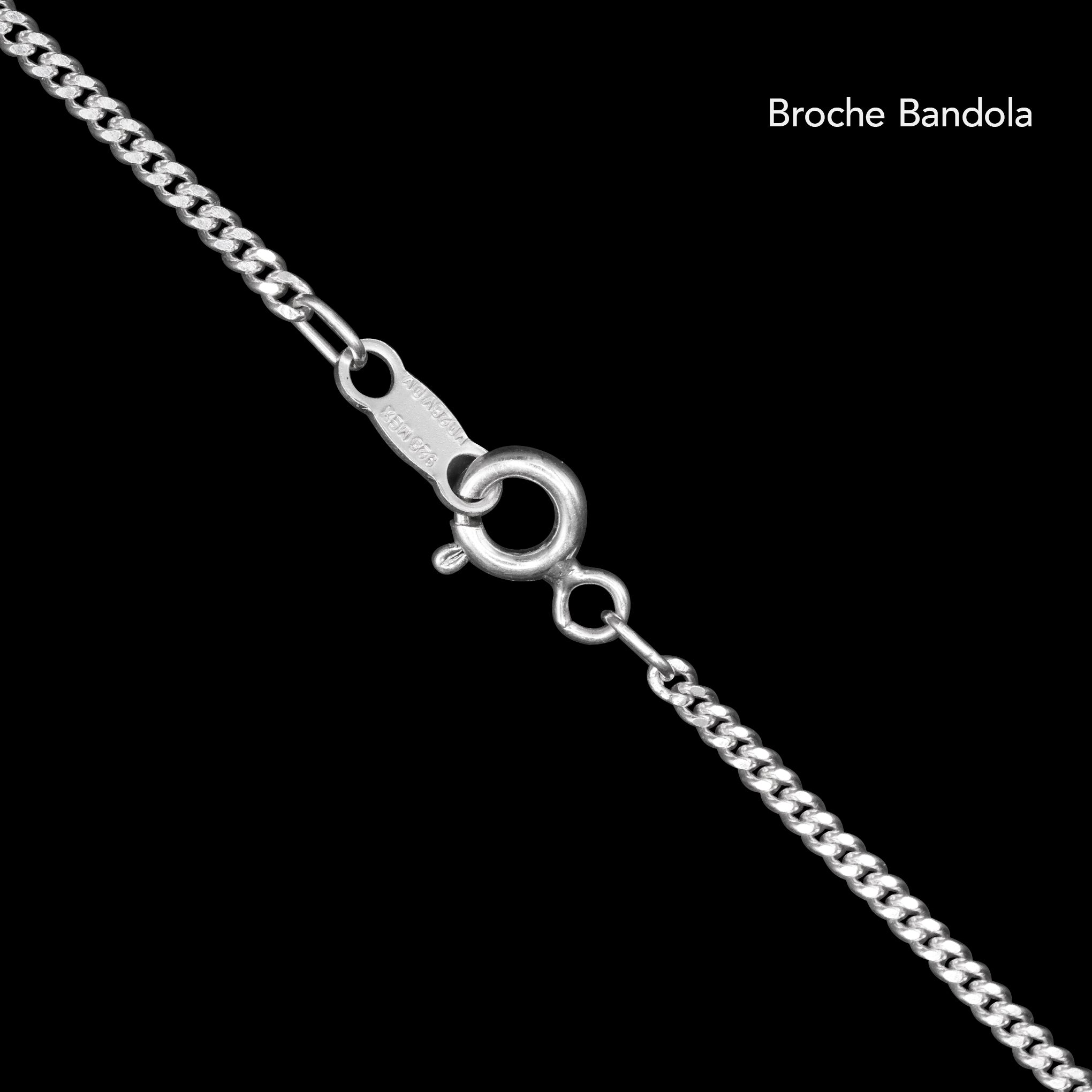 Latin Cross (Silver) Necklace