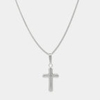 Latin Cross (Silver) Necklace