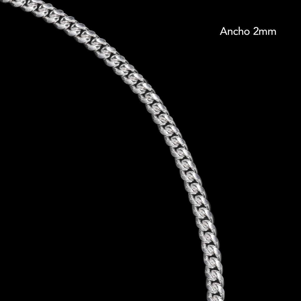 Latin Cross (Silver) Necklace