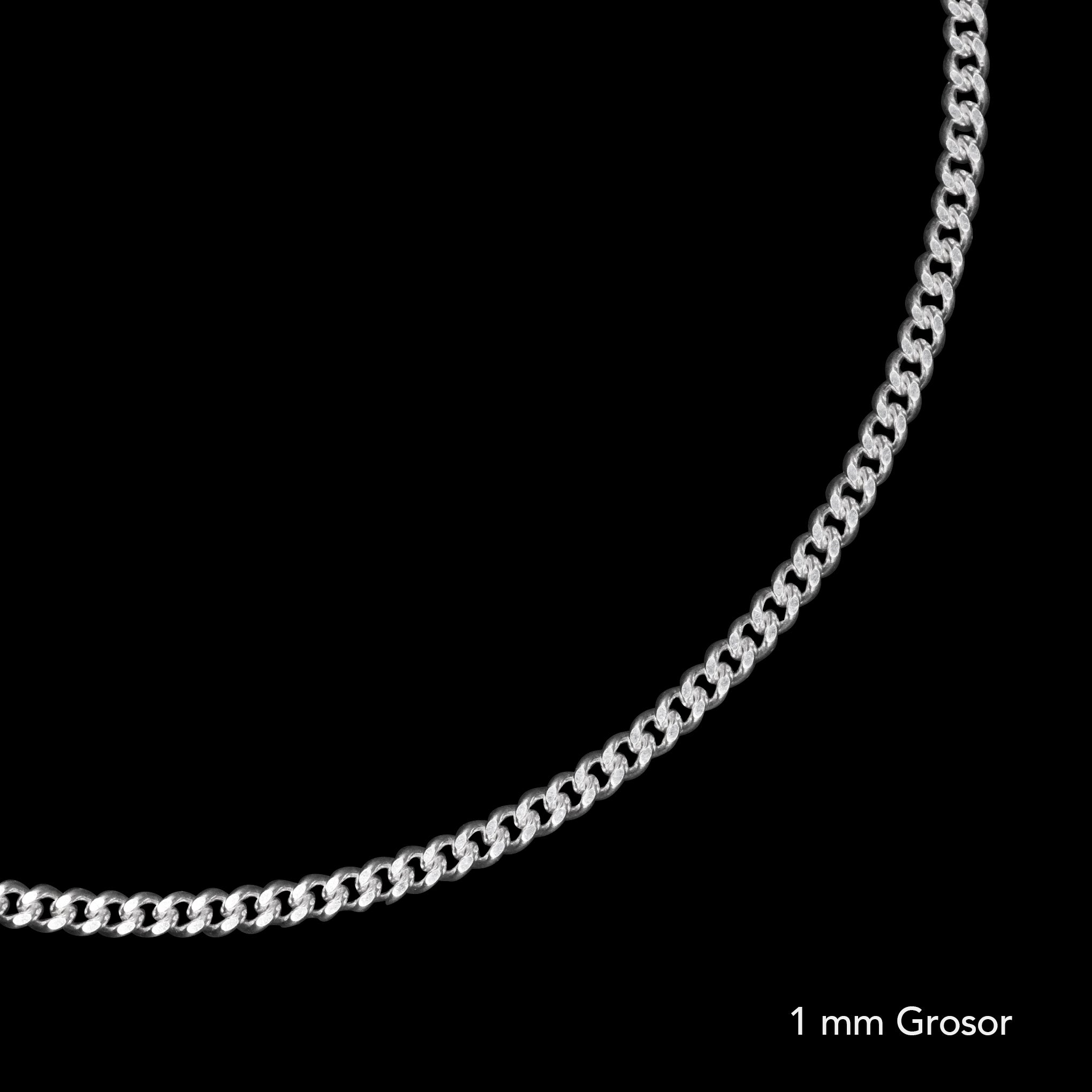 Latin Cross (Silver) Necklace