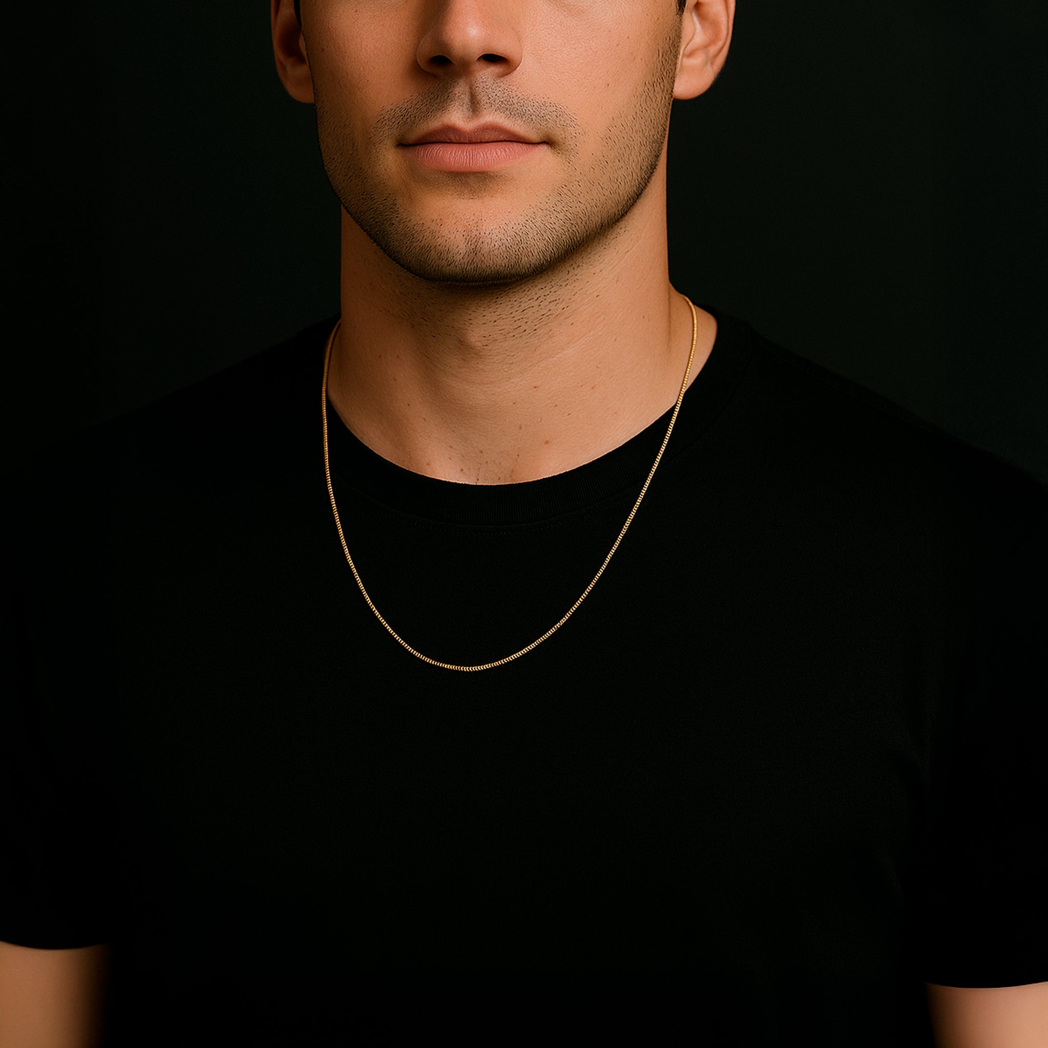 Cuban Link 1mm 14K (Solid Gold) Chain