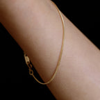 Cuban Link 1mm 14K (Solid Gold) Chain