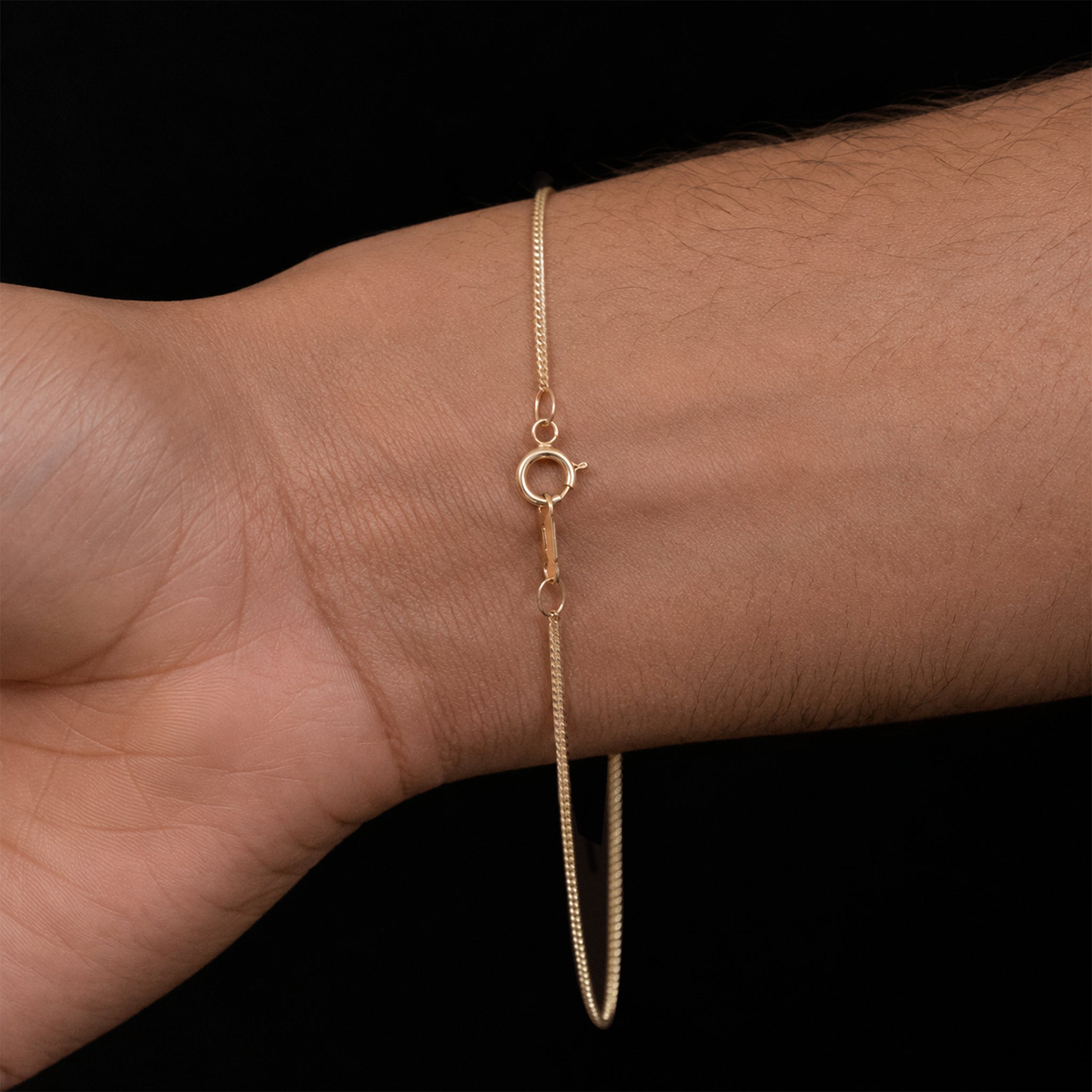 Cuban Link 1mm 14K (Solid Gold) Chain