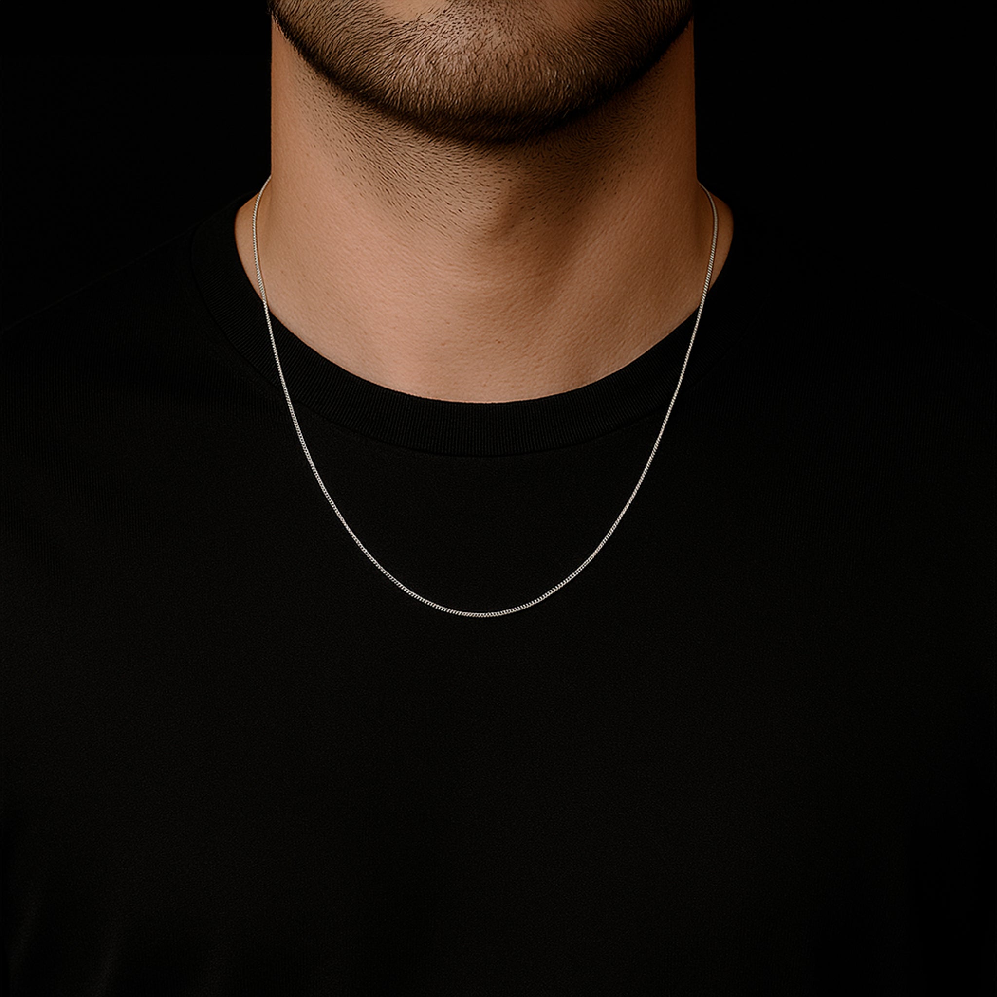 Cuban Link 1mm (Silver) Chain