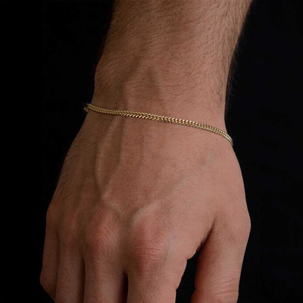 Cuban Link 2mm 14K (Solid Gold) Chain