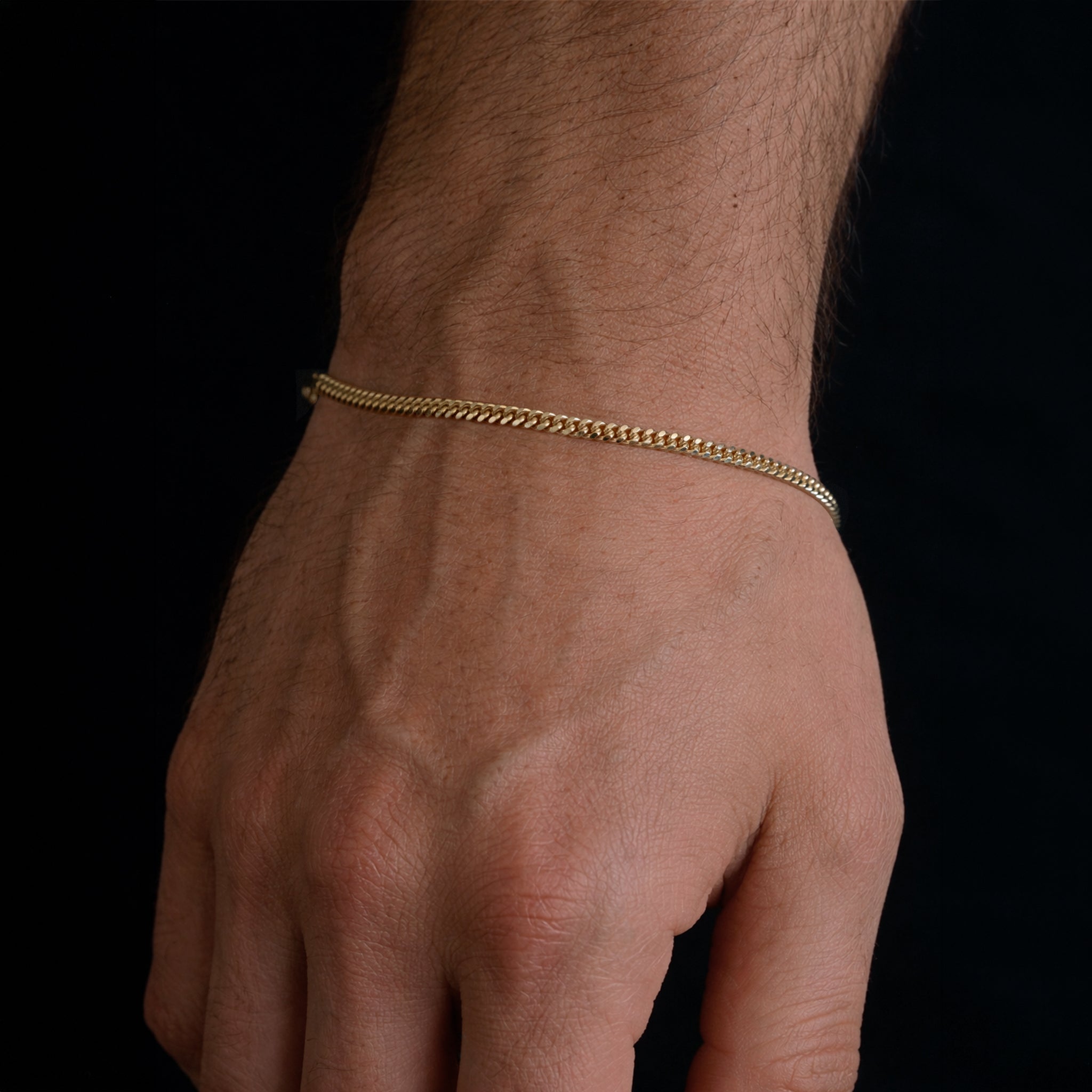 Cuban Link 2mm 14K (Solid Gold) Chain