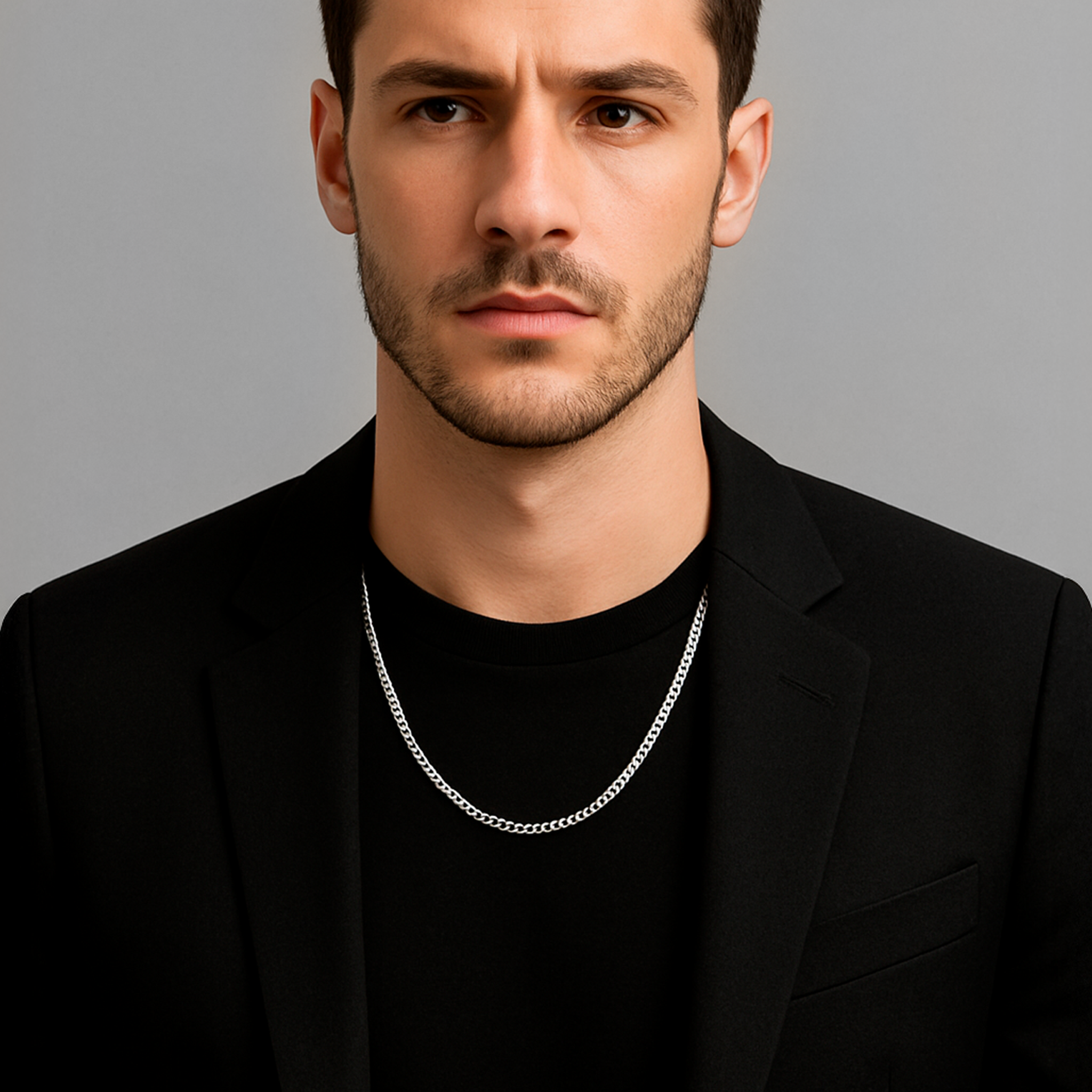 Cuban Link 3mm (Silver) Chain