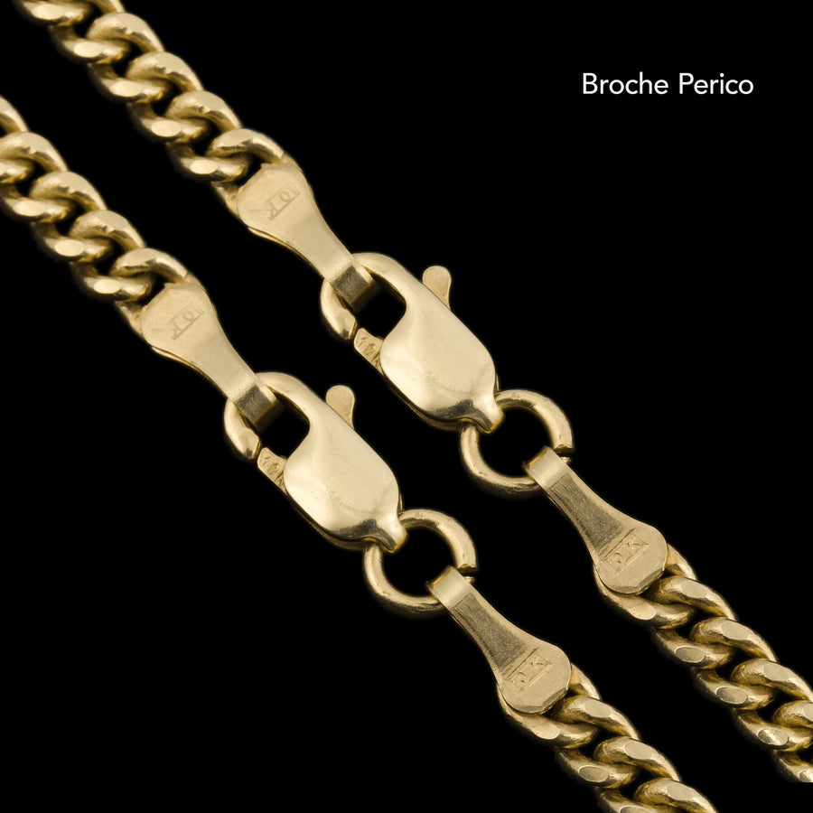 Cuban Link Set 3mm (Solid Gold)
