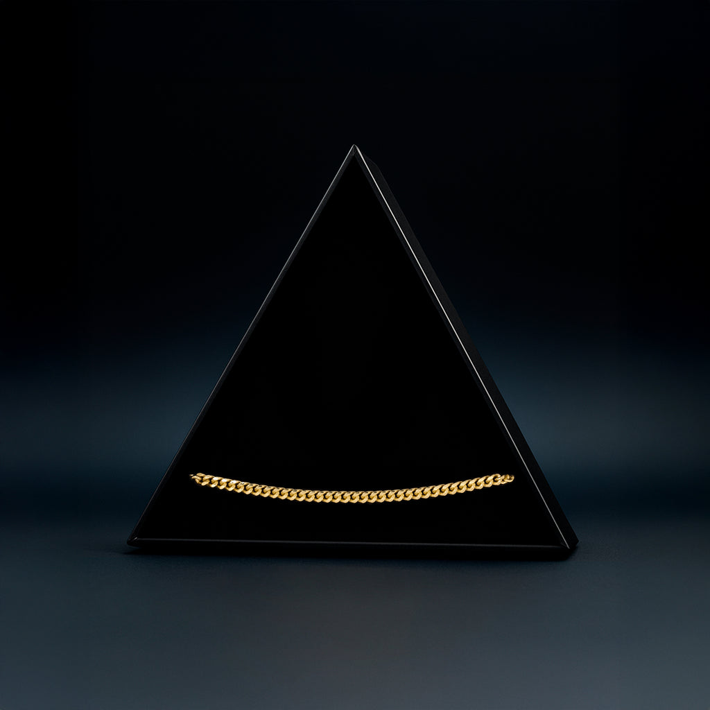 Cuban Link 4mm (Solid Gold) Bracelet