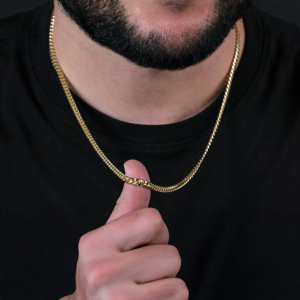 Cuban Link 5mm (Solid Gold) Chain