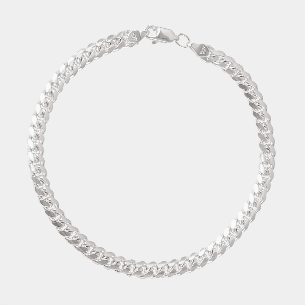 Cuban Link 5mm (Silver) Bracelet