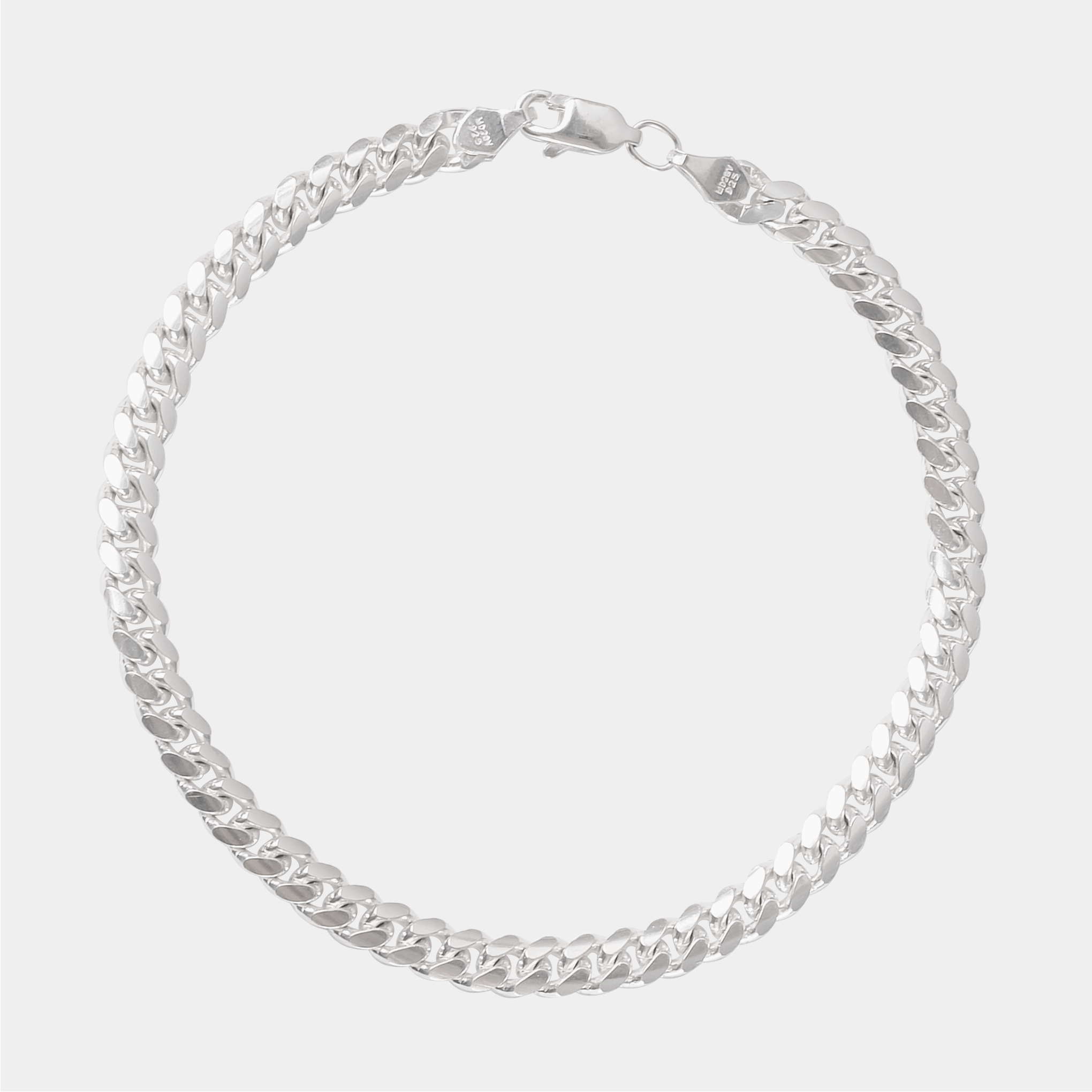 Cuban Link 5mm (Silver) Bracelet