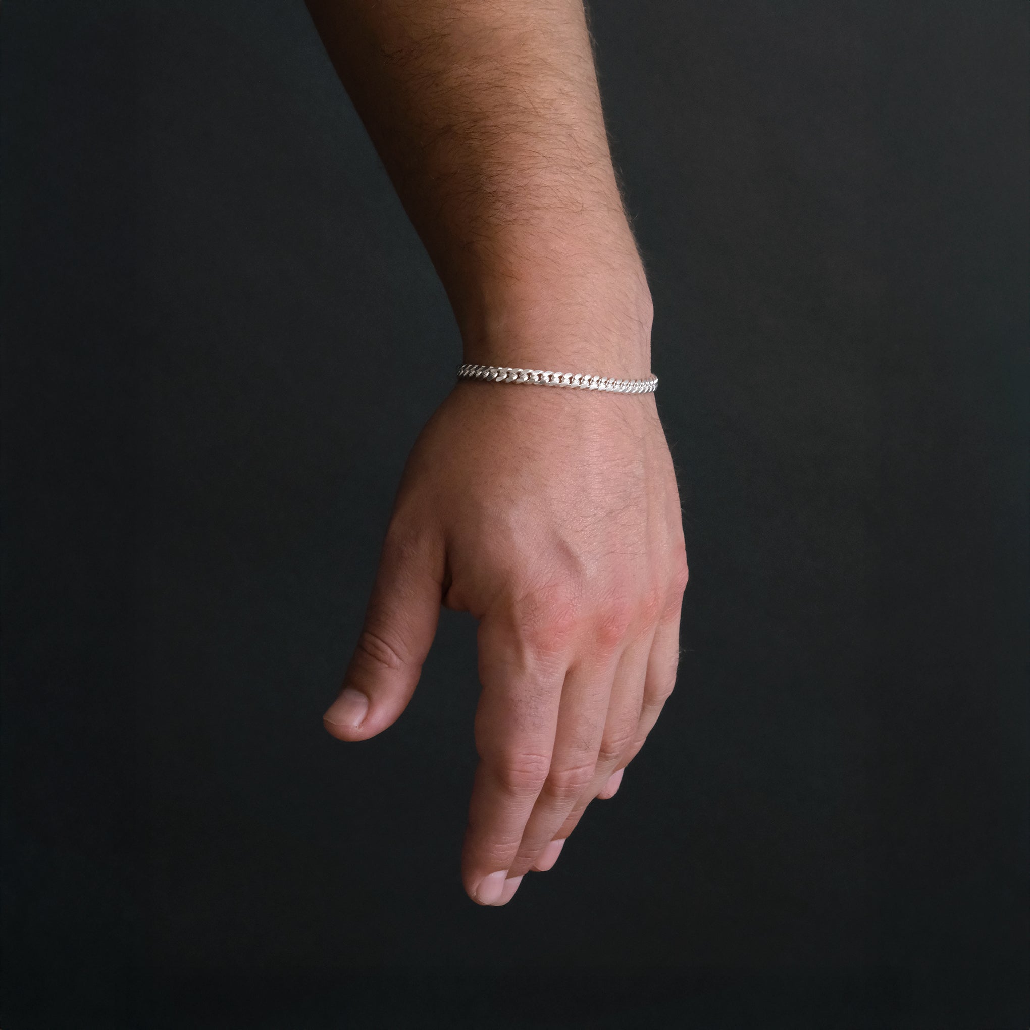 Cuban Link 5mm (Silver) Bracelet