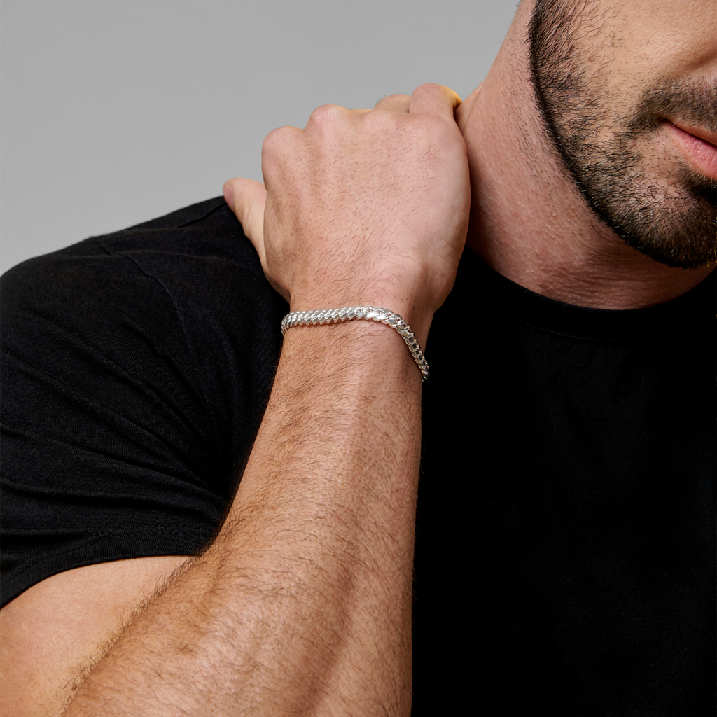 Cuban Link 6mm (Silver) Bracelet