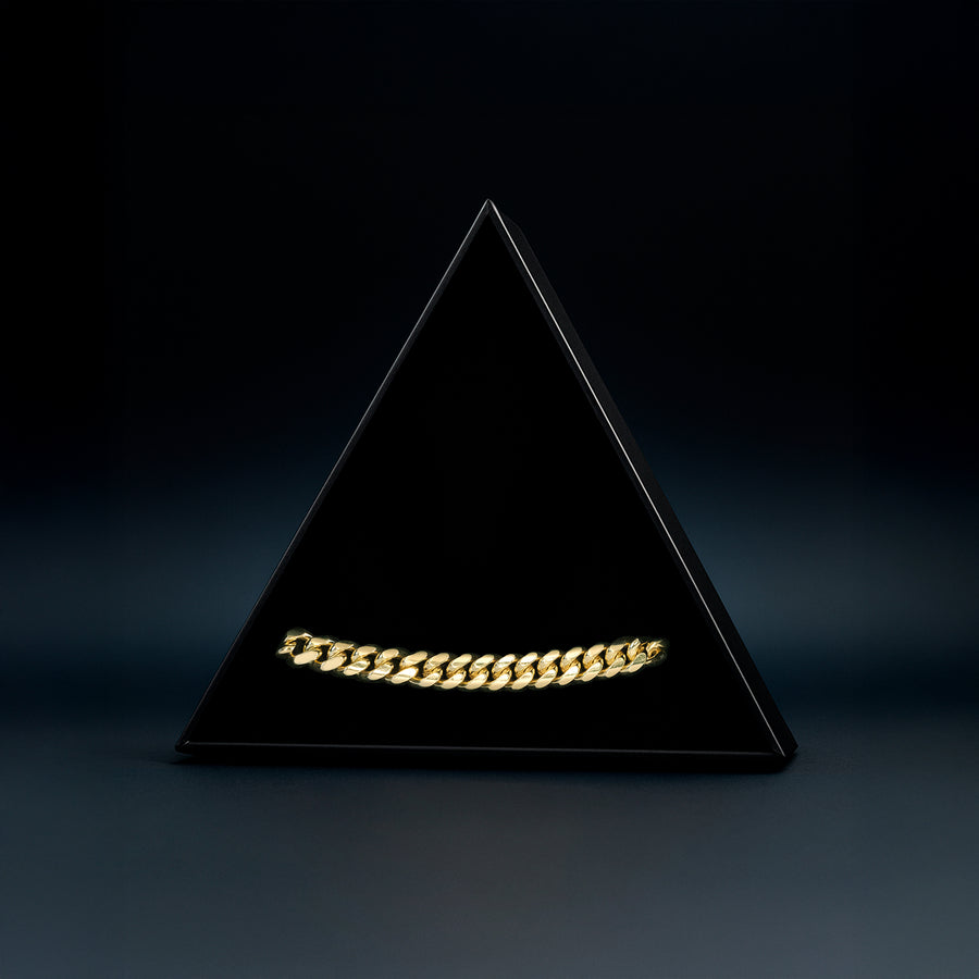 Cuban Link 8mm (Solid Gold) Bracelet