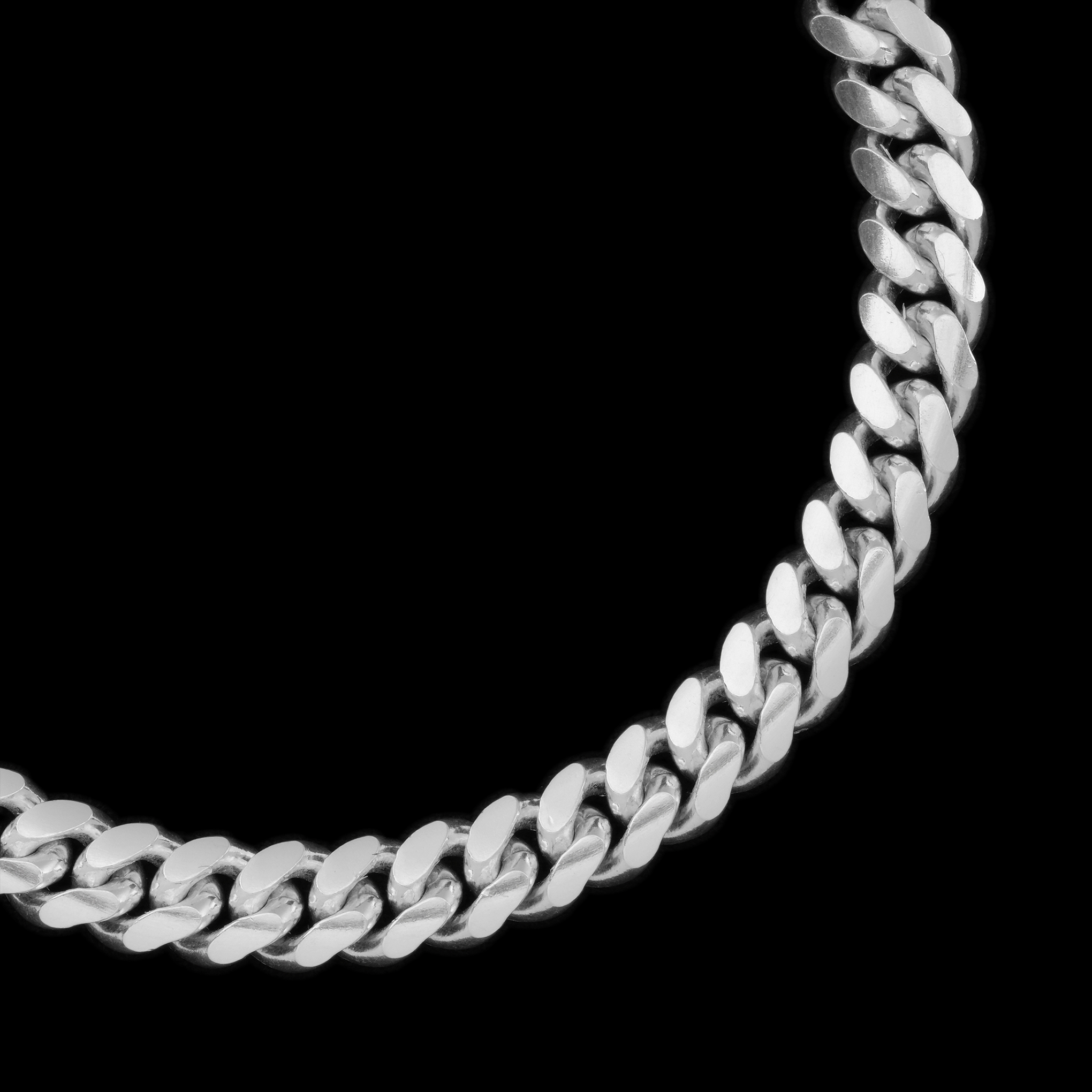 Cuban Link 8mm (Silver) Bracelet