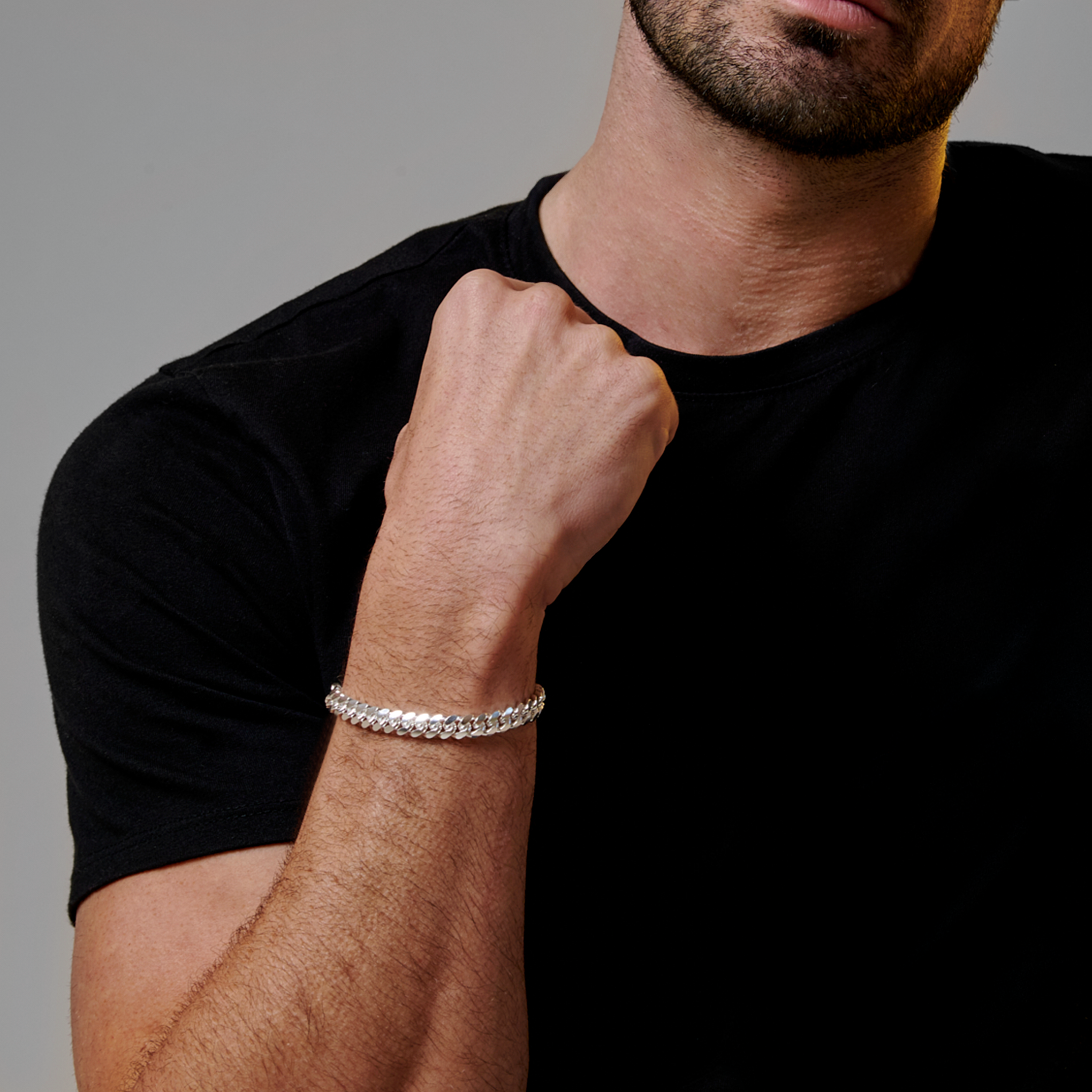 Cuban Link 8mm (Silver) Bracelet