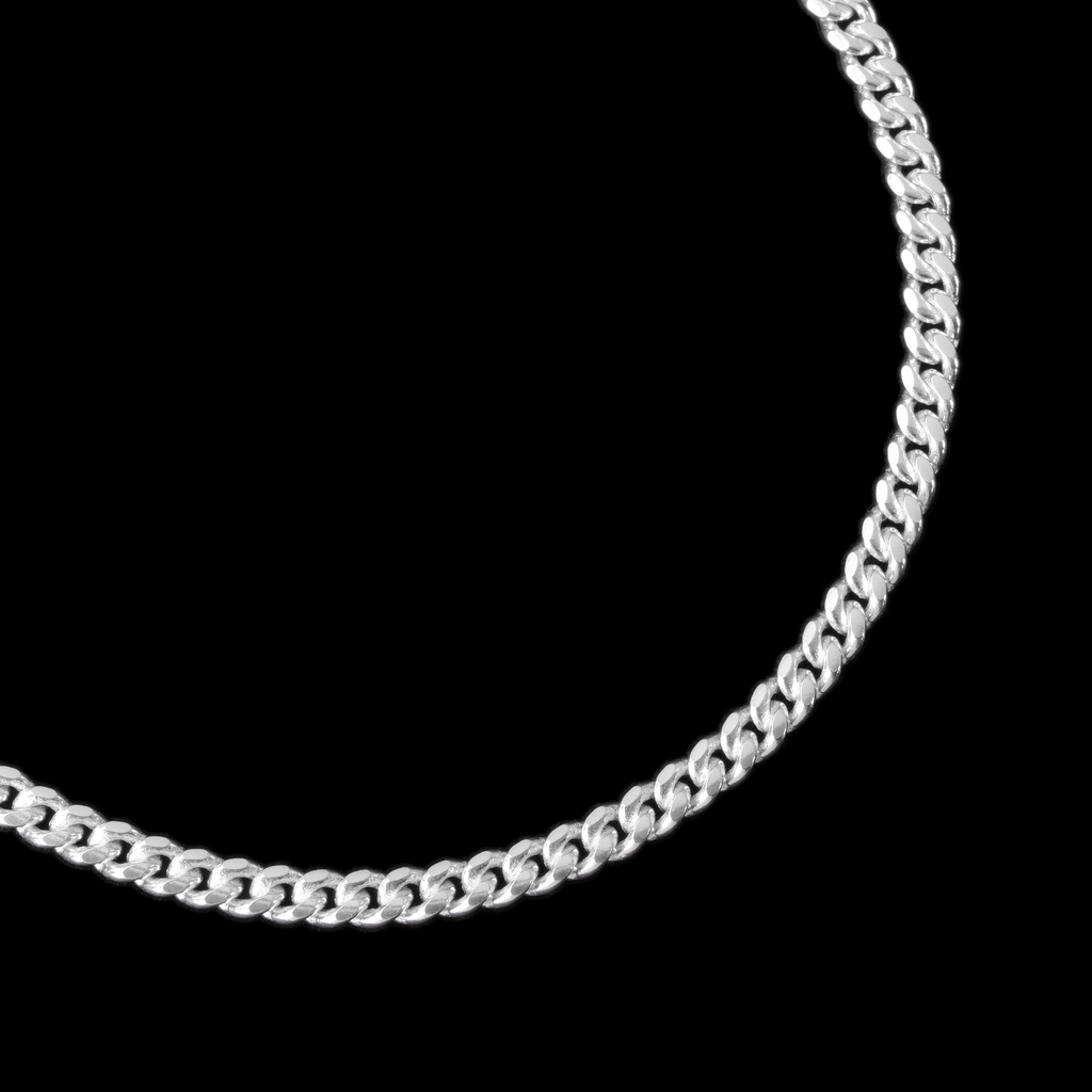 Cuban Link 3mm (Silver) Bracelet