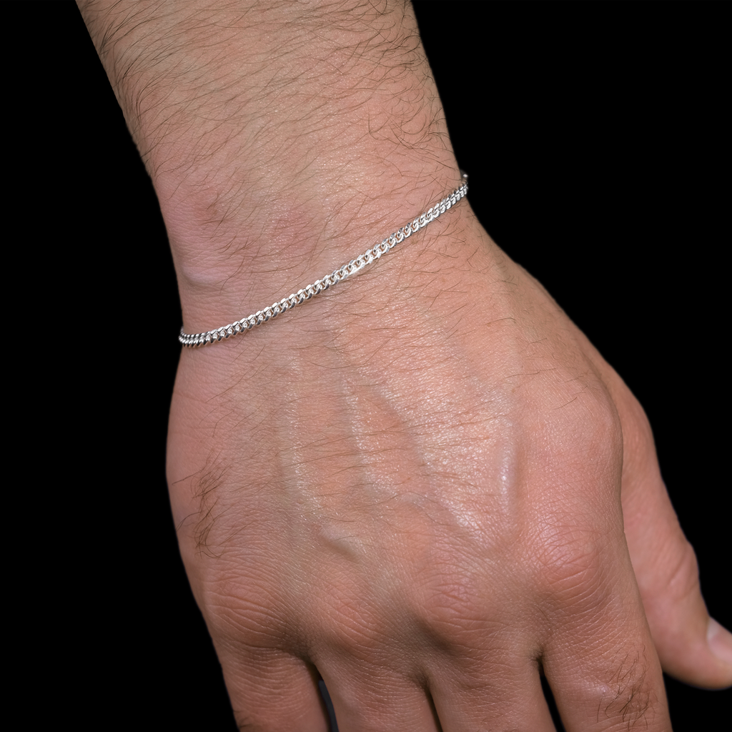 Cuban Link 3mm (Silver) Bracelet