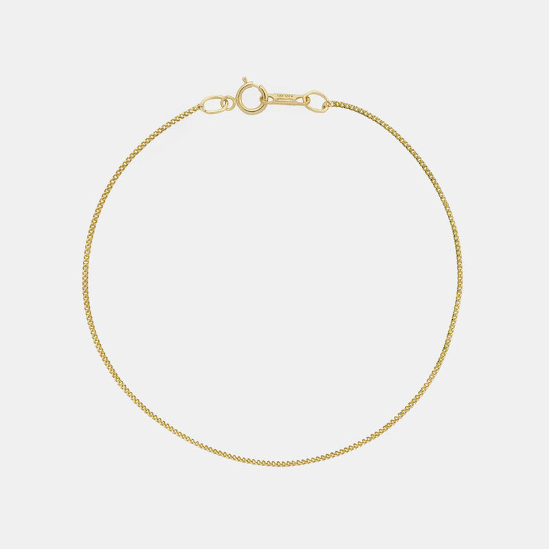 Cuban Link 1mm 14K (Solid Gold) Chain