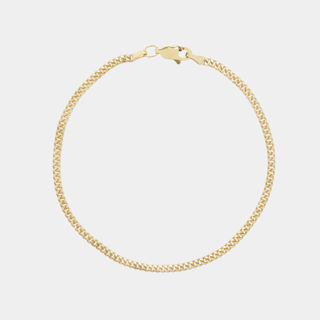 Cuban Link 2mm 14K (Solid Gold) Chain