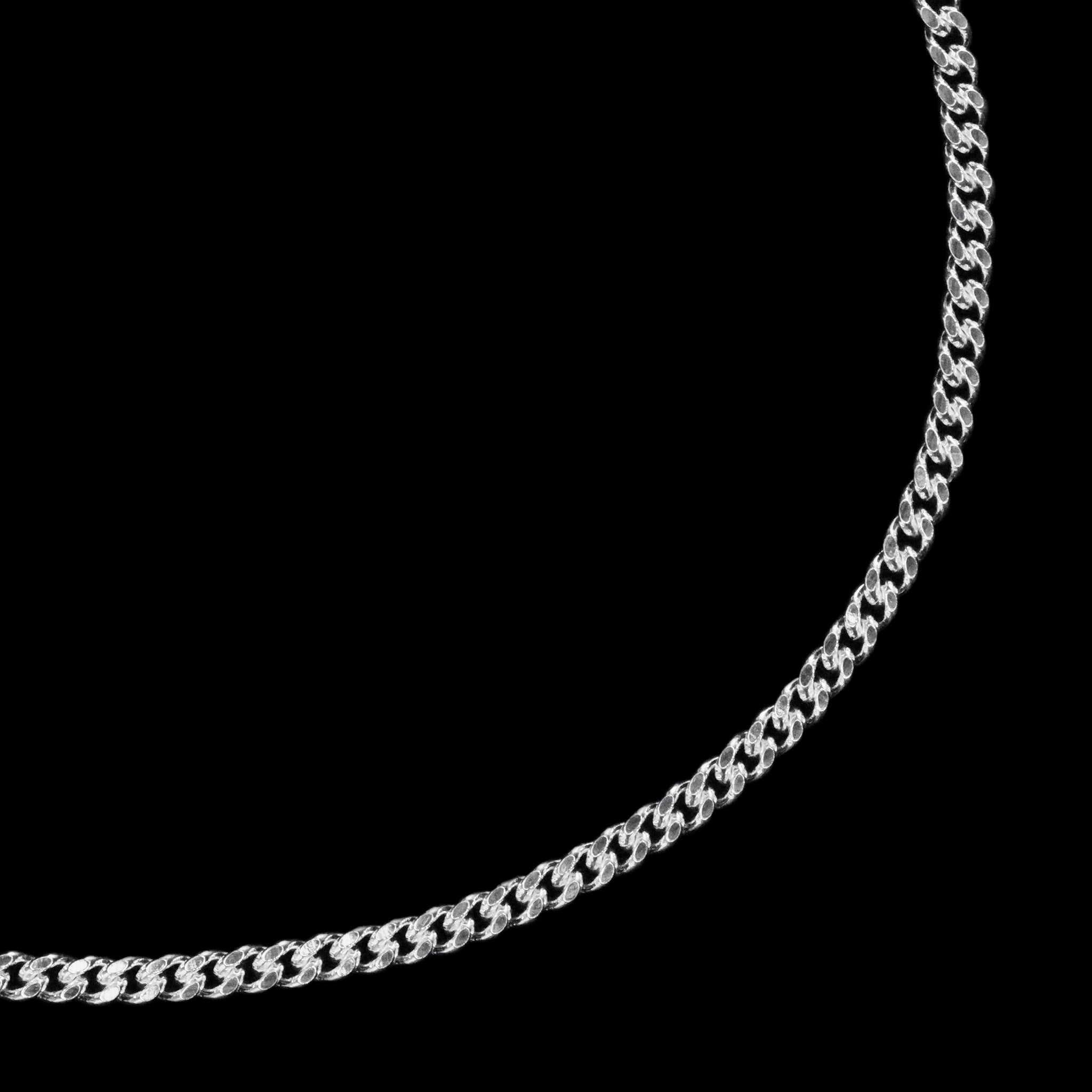 Cuban Link 1mm (Silver) Chain