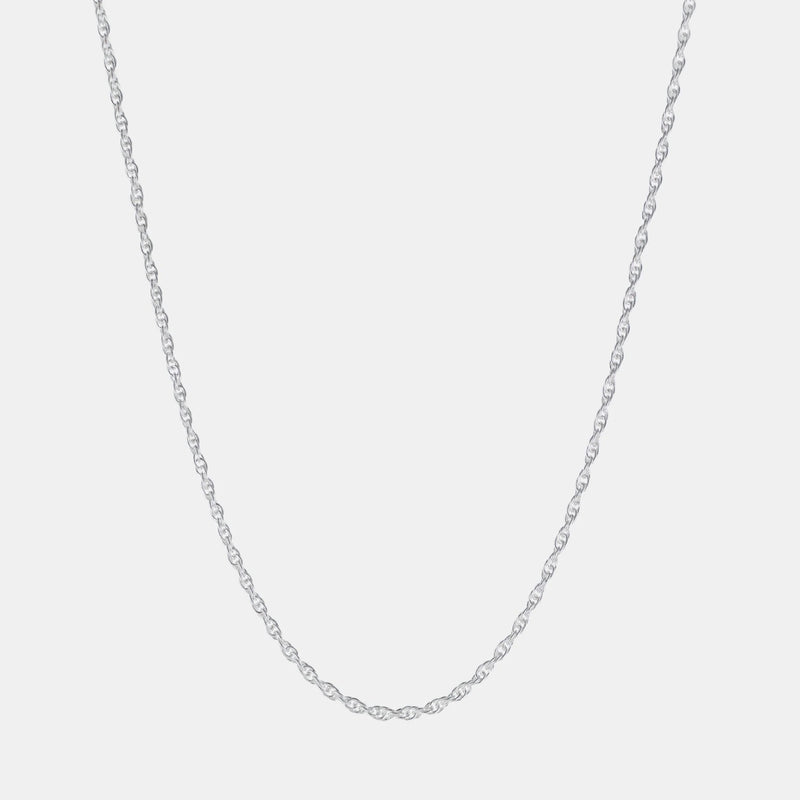 Sterling Silver Rope Chain