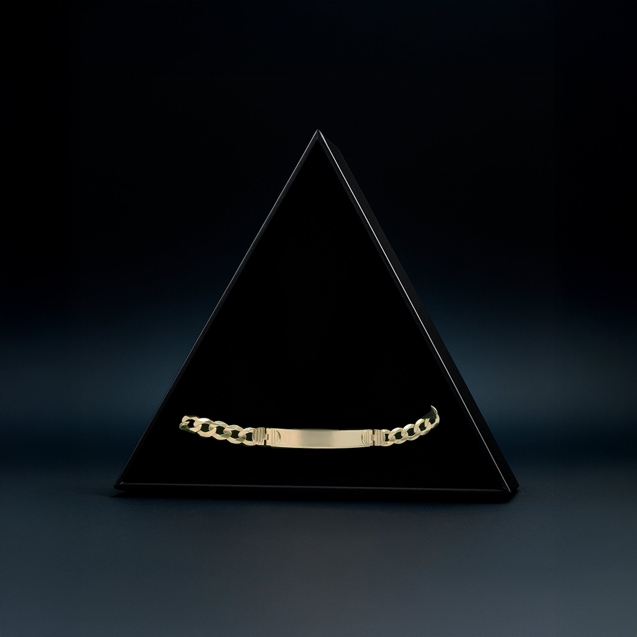 Curb 6mm (Solid Gold) Plate 5mm Slave