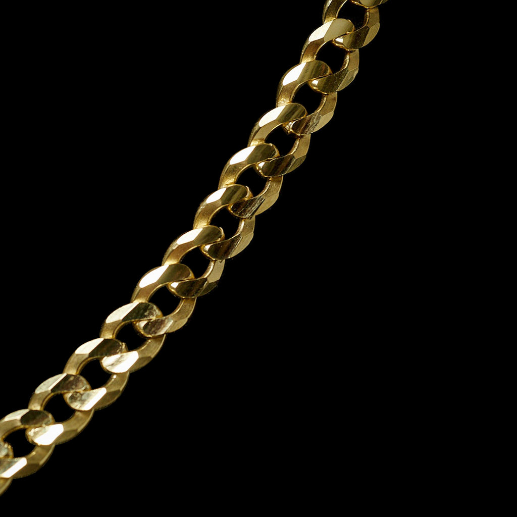 Curb 8mm (Solid Gold) Chain