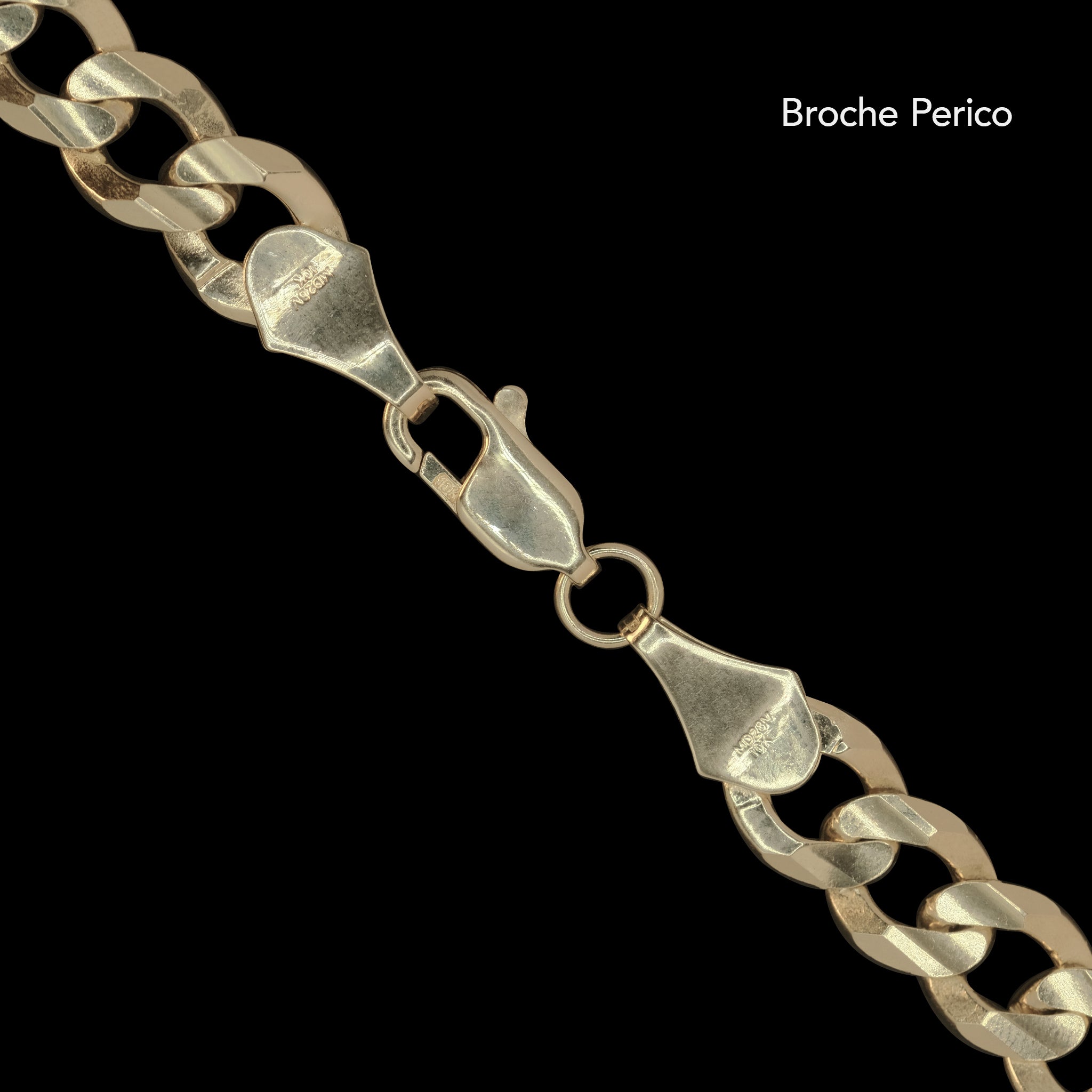 Curb 8mm (Solid Gold) Bracelet