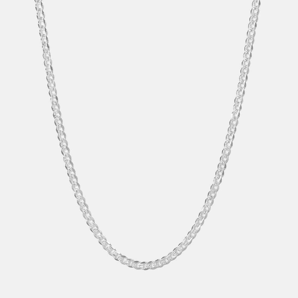 Curb Zegrinada 4mm (Silver) Chain