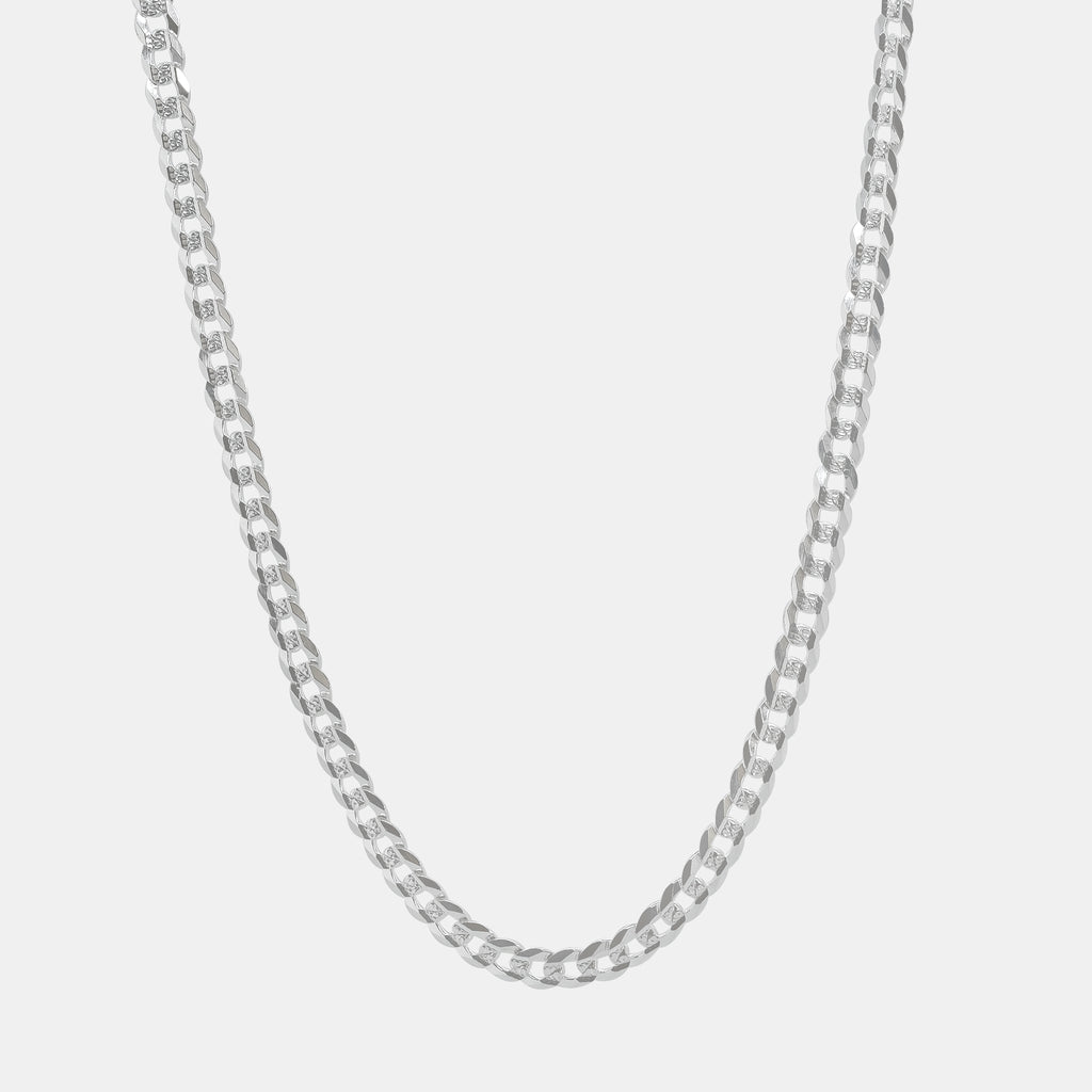 Curb Zegrinada 4mm (Silver) Bracelet