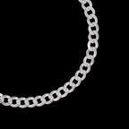 Curb Zegrinada 4mm (Silver) Bracelet