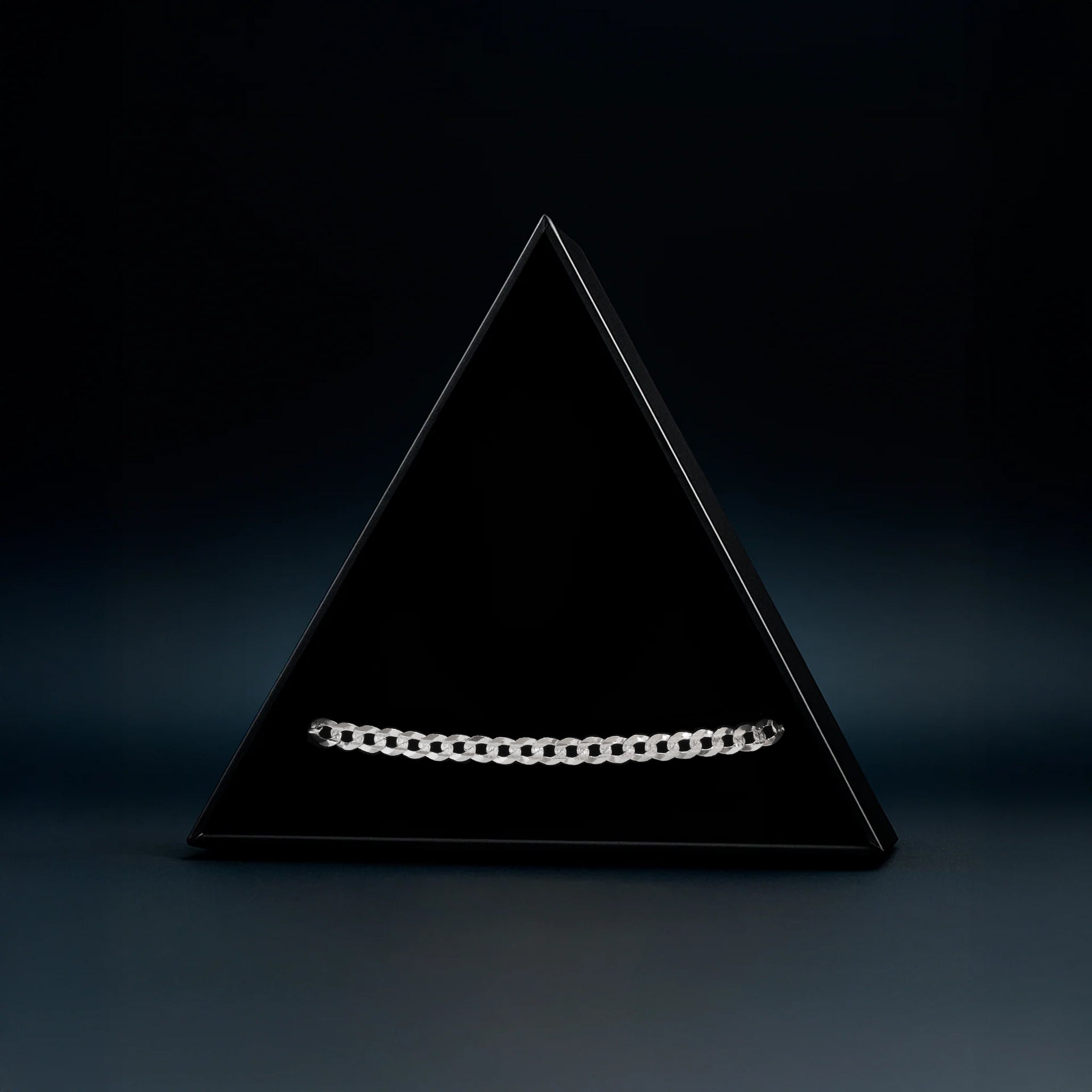 Curb Zegrinada 4mm (Silver) Bracelet