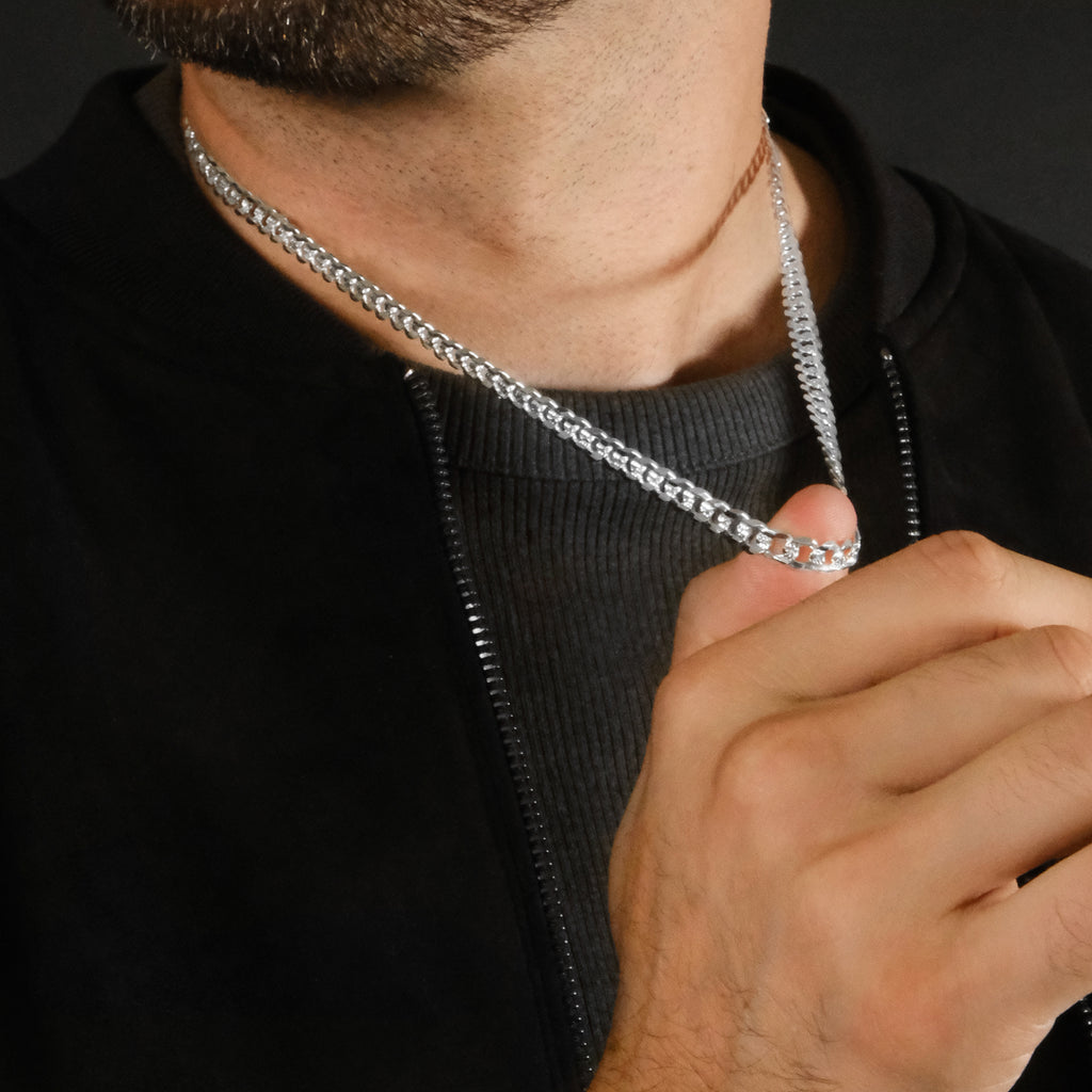 Curb Zegrinada 6mm (Silver) Chain